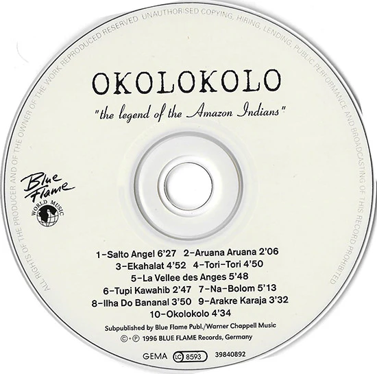 Okolokolo - The Legend Of The Amazon Indians (CD, Album) - Image 3