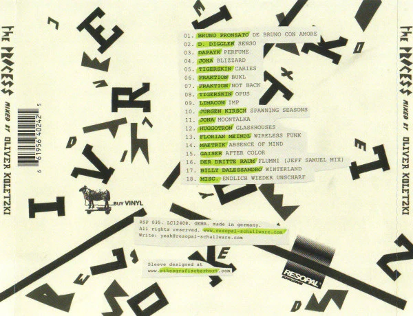 Oliver Koletzki - The Process (CD, Mixed) - Image 2