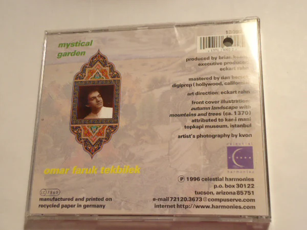 Omar Faruk Tekbilek - Mystical Garden (CD, Album) - Image 2