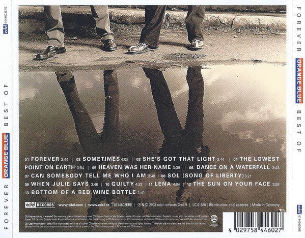 Orange Blue (2) - Forever - Best Of (CD, Comp, Copy Prot.) - Image 2