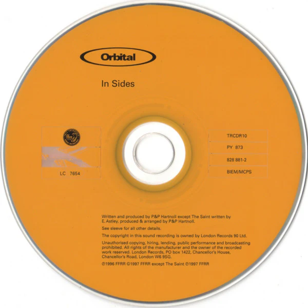 Orbital - In Sides (CD, Album, RE) - Image 5