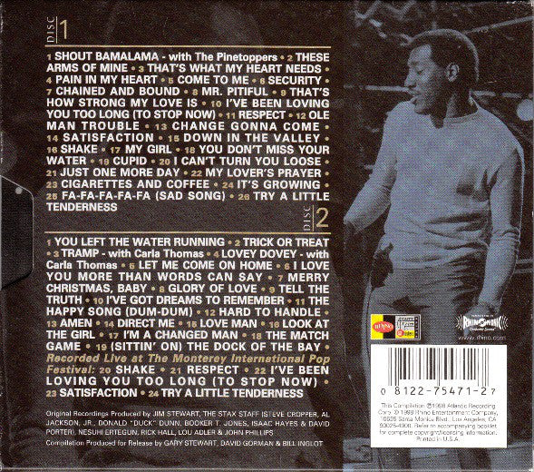 Otis Redding - Dreams To Remember: The Otis Redding Anthology (2xCD, Comp) - Image 3