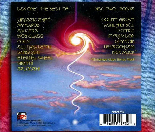 Ozric Tentacles - Eternal Wheel (The Best Of) (CD, Comp + CD, Comp, Enh) - Image 4