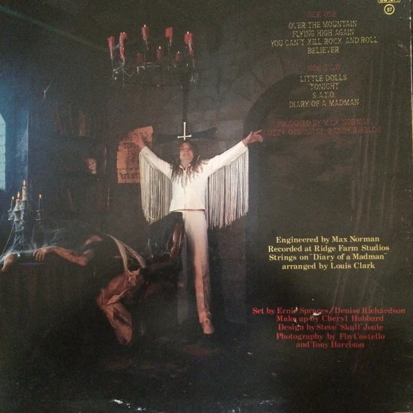 Ozzy Osbourne - Diary Of A Madman (LP, Album) - Image 2