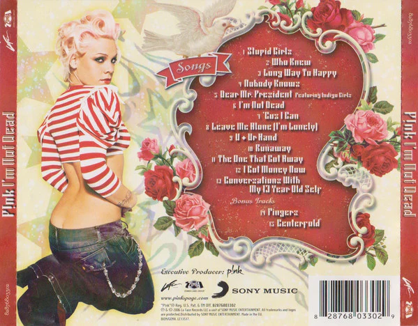 P!nk - I'm Not Dead (CD, Album, RP) - Image 2