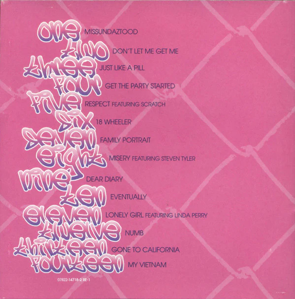 P!nk - M!ssundaztood (CD, Album) - Image 2