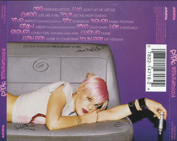 P!nk - M!ssundaztood (CD, Album) - Image 4