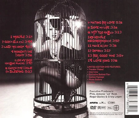 P!NK - Try This (CD, Ltd + DVD, PAL) - Image 2