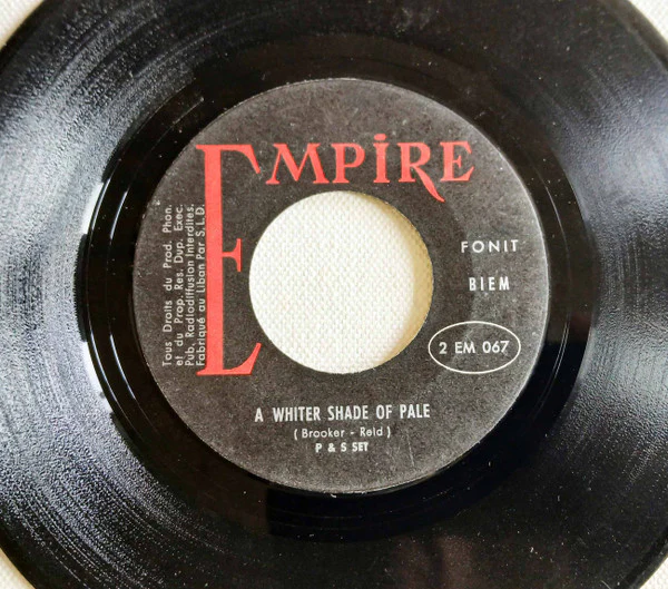 P & S Set - In My Room / A Whiter Shade Of Pale  (7") - Image 3