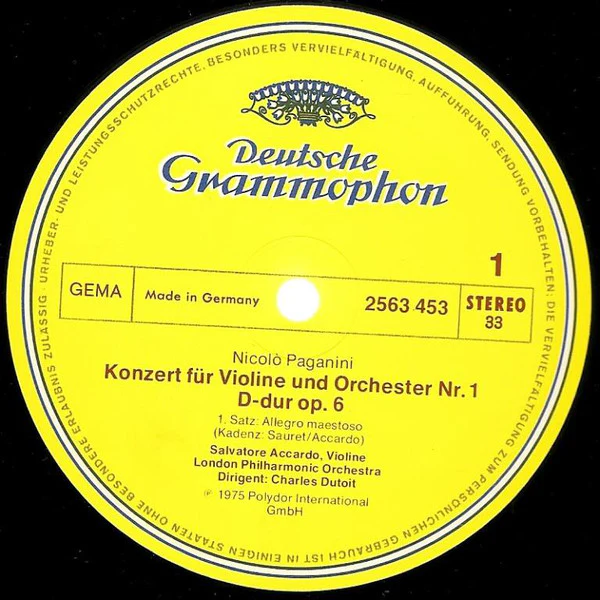 Paganini* / Salvatore Accardo - Die  6 Violinkonzerte (5xLP + Box) - Image 4