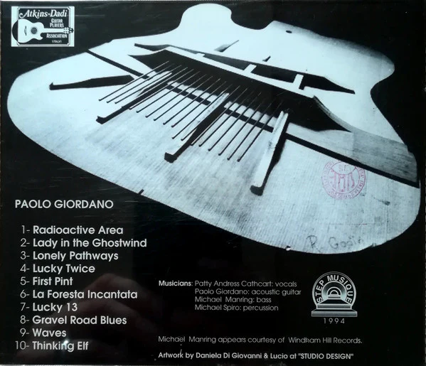 Paolo Giordano - Paolo Giordano (CD, Album) - Image 2