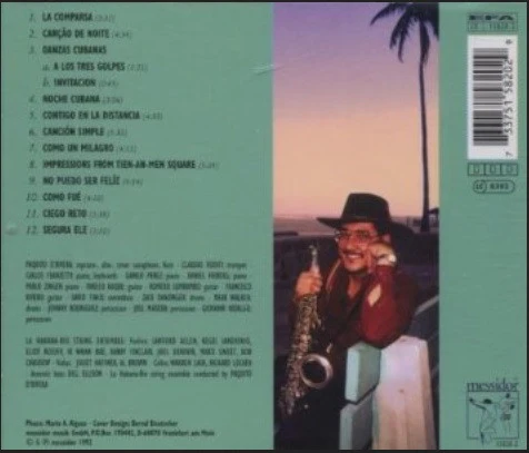 Paquito D'Rivera - La Habana-Rio-Conexion (CD, Album) - Image 2