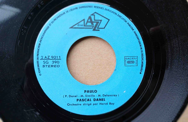 Pascal Danel - Ton Ame / Paulo  (7") - Image 3