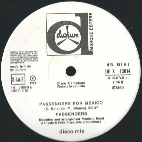 Passengers - The Lion Sleeps Tonight (12", Single) - Image 3