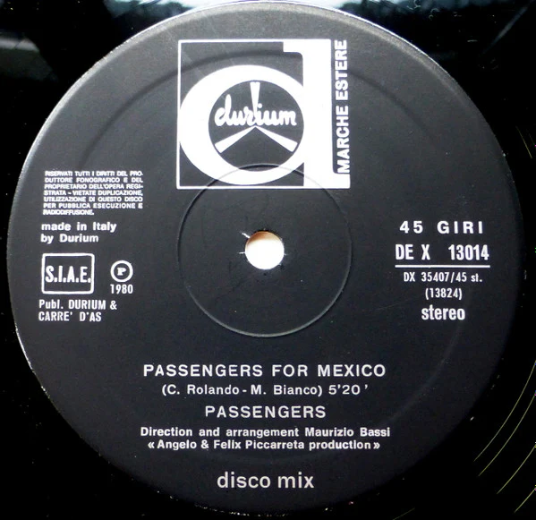 Passengers - The Lion Sleeps Tonight (12", Single) - Image 5