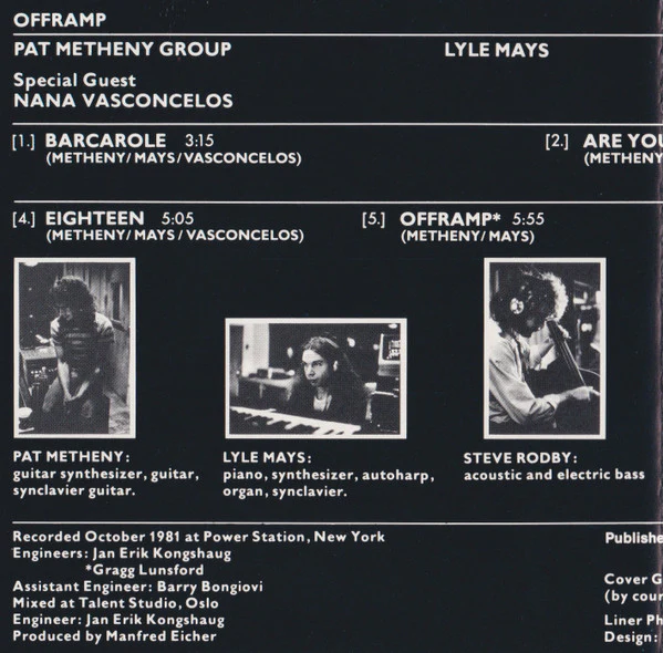 Pat Metheny Group - Offramp (CD, Album, RE) - Image 3