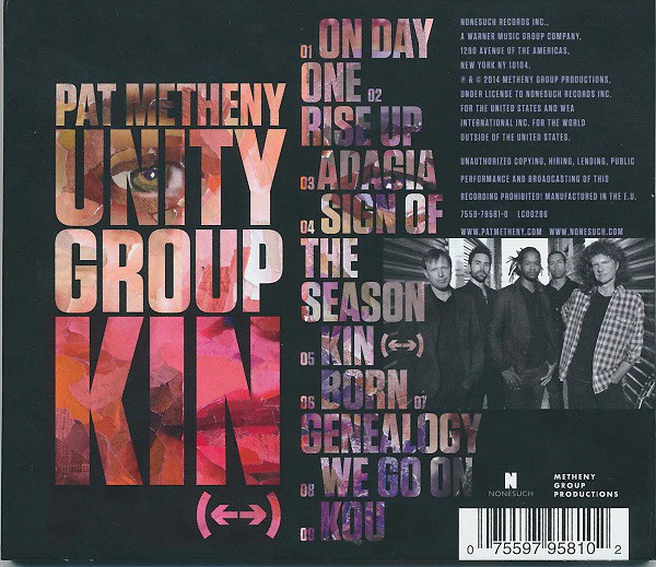 Pat Metheny Unity Group - Kin (←→) (CD, Album, Tri) - Image 4
