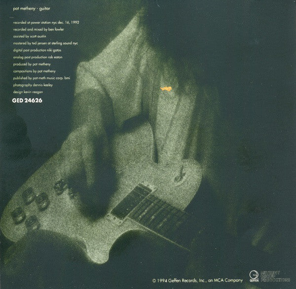 Pat Metheny - Zero Tolerance For Silence (CD, Album) - Image 2