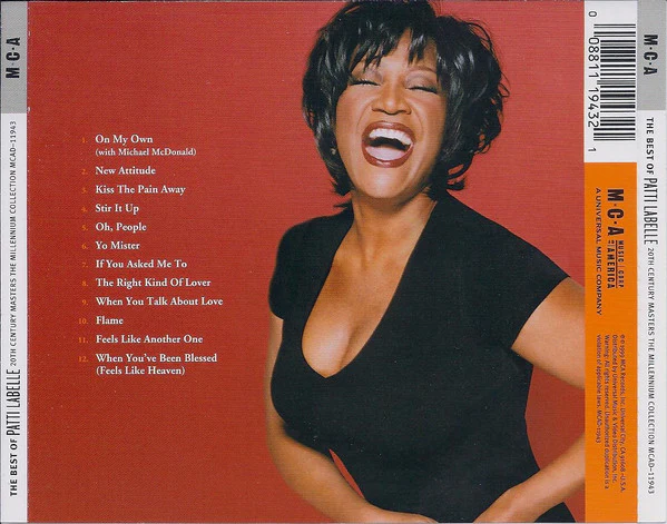 Patti LaBelle - The Best Of Patti LaBelle (CD, Comp) - Image 2