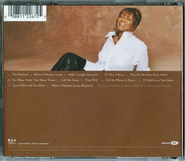 Patti LaBelle - When A Woman Loves (CD, Album, Enh) - Image 2