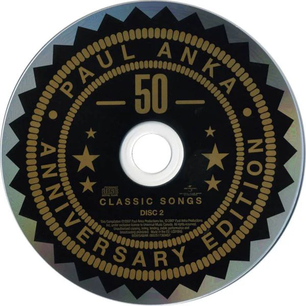 Paul Anka - Classic Songs My Way (2xCD, Album, Comp, 50 ) - Image 4