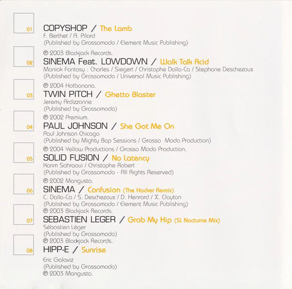 Paul Johnson - Mix Connexion Vol. 1 (CD, Comp, Mixed) - Image 3