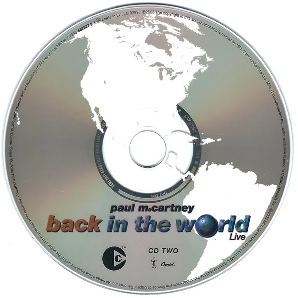 Paul McCartney - Back In The World Live (2xCD, Album, Copy Prot.) - Image 4