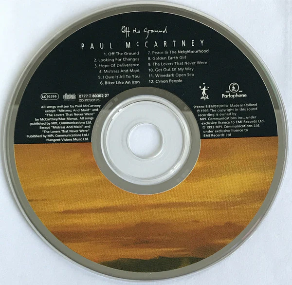 Paul McCartney - Off The Ground (CD, Album) - Image 4