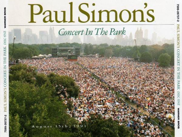 Paul Simon - Paul Simon's Concert In The Park (August 15th, 1991) (2xCD, Album) - Image 2