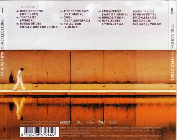 Paul van Dyk - Re-Reflections In The Mix (The Remix Album) (CD, Album, P/Mixed) - Image 2