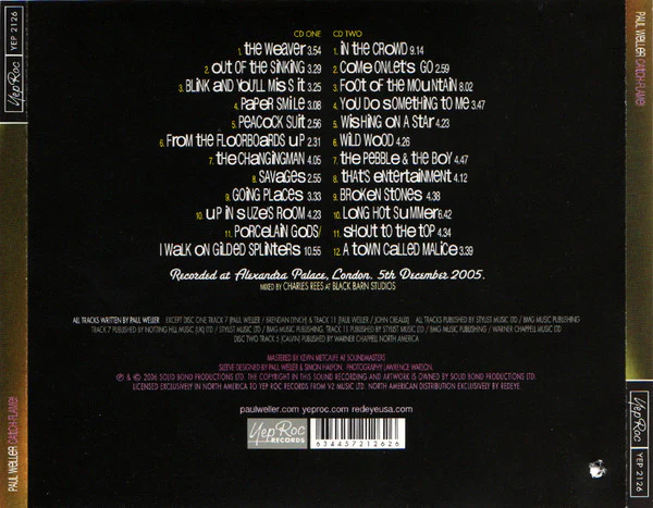 Paul Weller - Catch-Flame! Live At The Alexandra Palace (2xCD, Album) - Image 2