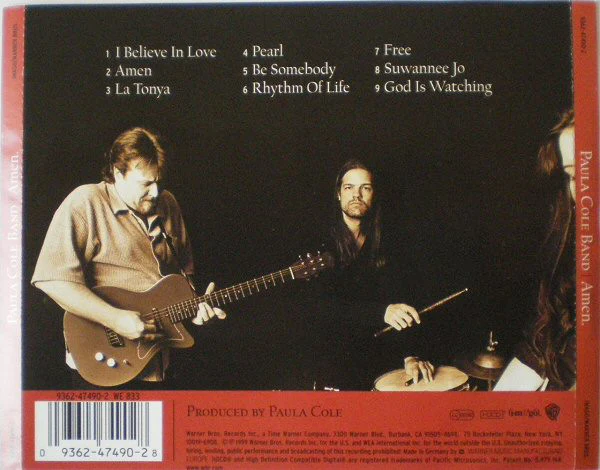 Paula Cole Band - Amen (HDCD, Album) - Image 3