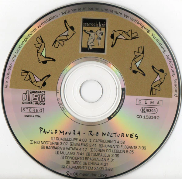 Paulo Moura - Rio Nocturnes (CD, Album) - Image 3