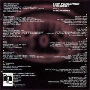 Peace Division - Revolutions 1 (CD, Comp, Mixed) - Image 3