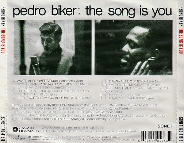 Pedro Biker - The Song Is You (CD, Album, RE) - Image 3