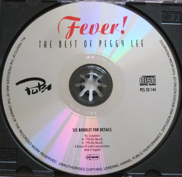 Peggy Lee - Fever! (The Best Of Peggy Lee) (CD, Album, Comp) - Image 3