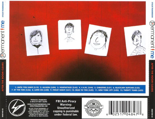 Permanent Me - After The Room Clears (CD, Album) - Image 2