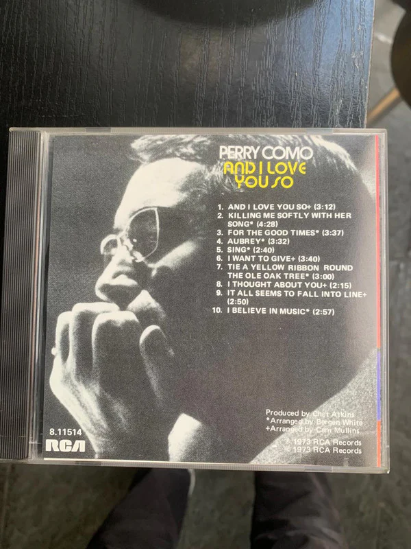 Perry Como - And I Love You So (CD, Album) - Image 2
