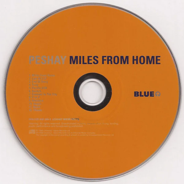 Peshay - Miles From Home (CD, Album) - Image 3
