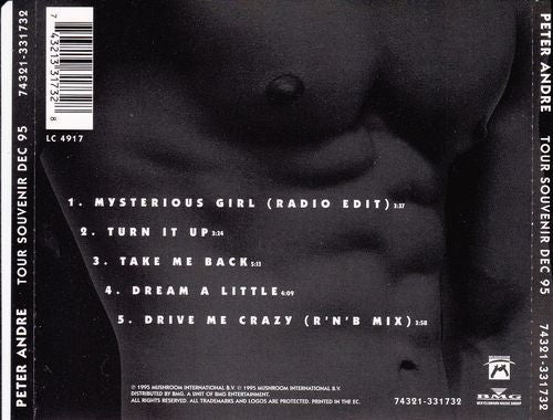 Peter Andre - Tour Souvenir Dec 95 (CD) - Image 2