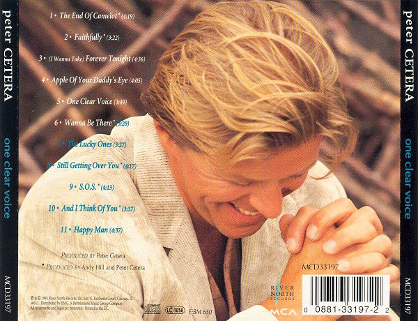 Peter Cetera - One Clear Voice (CD, Album) - Image 2