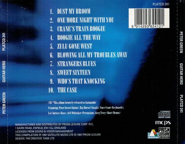 Peter Green (2) - Guitar Hero (CD, Album, RE) - Image 2