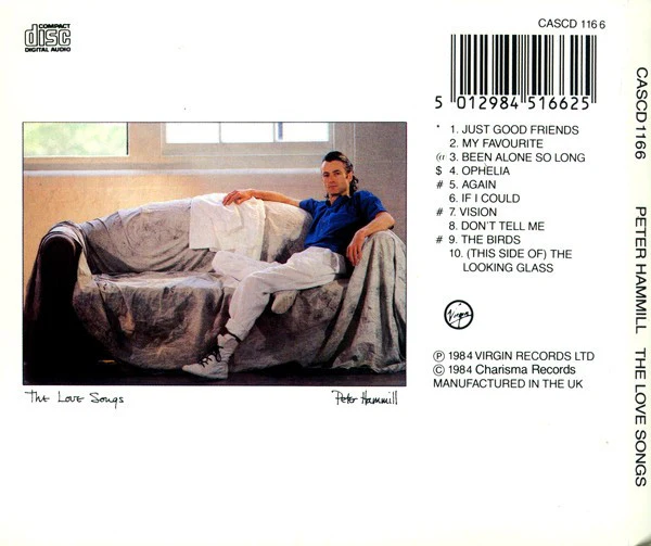 Peter Hammill - The Love Songs (CD, Album) - Image 2