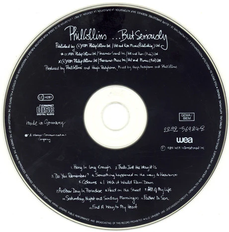 Phil Collins - ...But Seriously (CD, Album) - Image 3