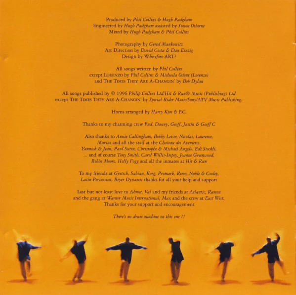 Phil Collins - Dance Into The Light (CD, Album) - Image 5