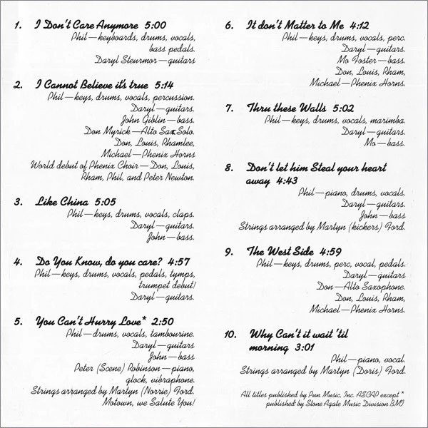 Phil Collins - Hello, I Must Be Going! (CD, Album, RE) - Image 5