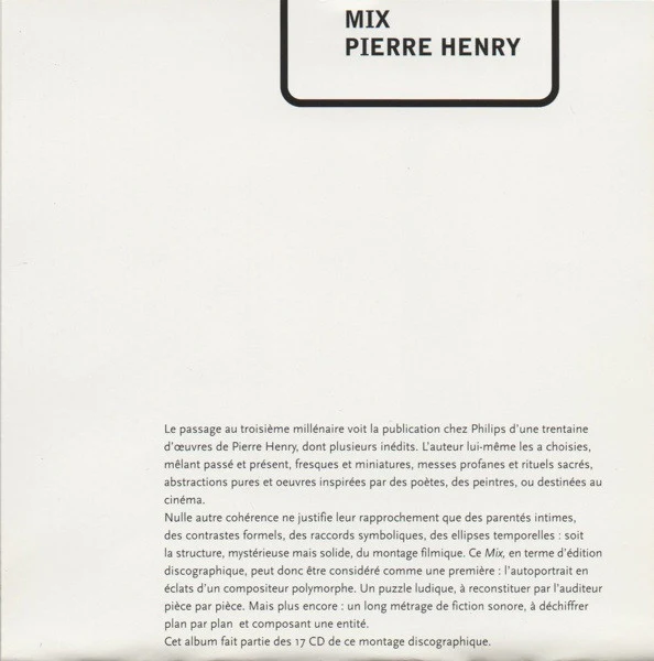 Pierre Henry - Antagonismes IV  (CD, Album, RM) - Image 4