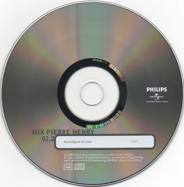 Pierre Henry - Apocalypse De Jean (2xCD, Album, RE) - Image 3