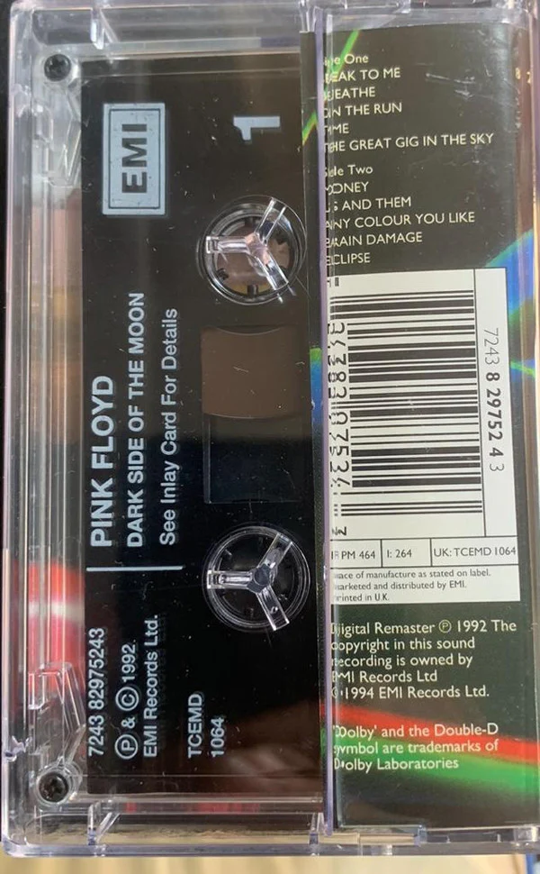 Pink Floyd - The Dark Side Of The Moon (Cass, Album, RE, RM) - Image 2