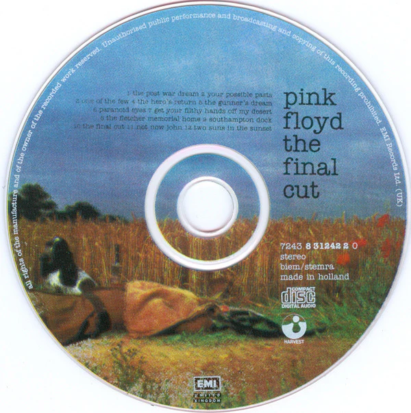 Pink Floyd - The Final Cut (CD, Album, RE, RM) - Image 3